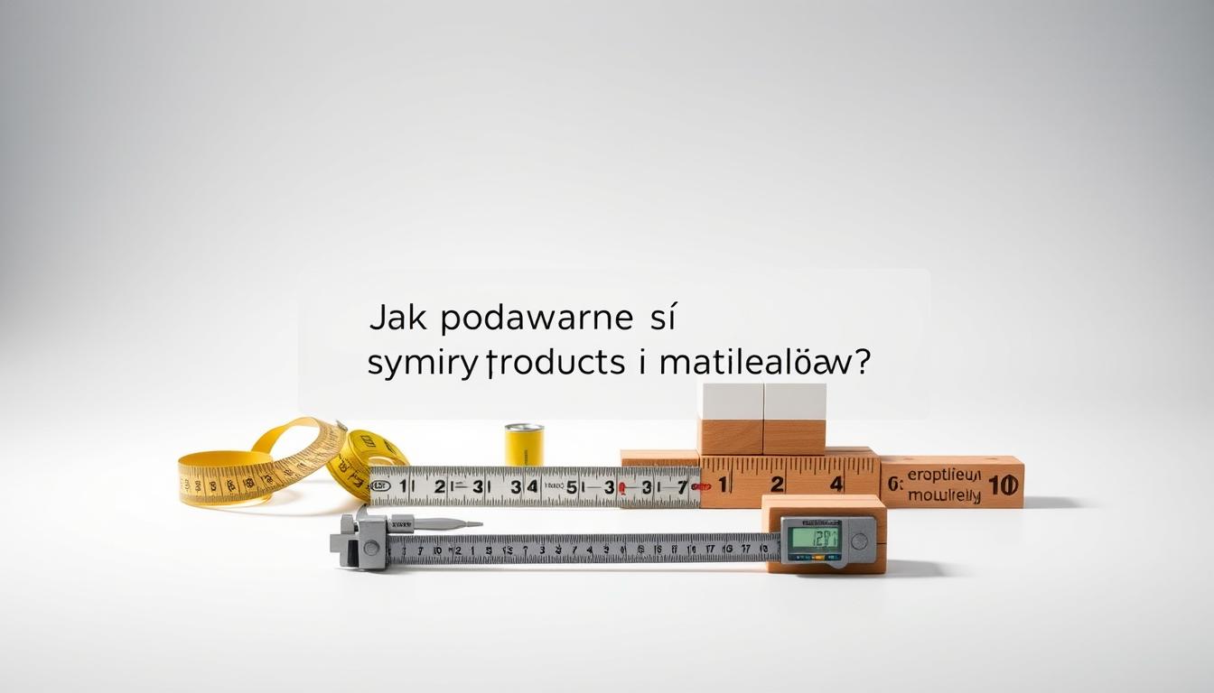 Jak podawane są wymiary