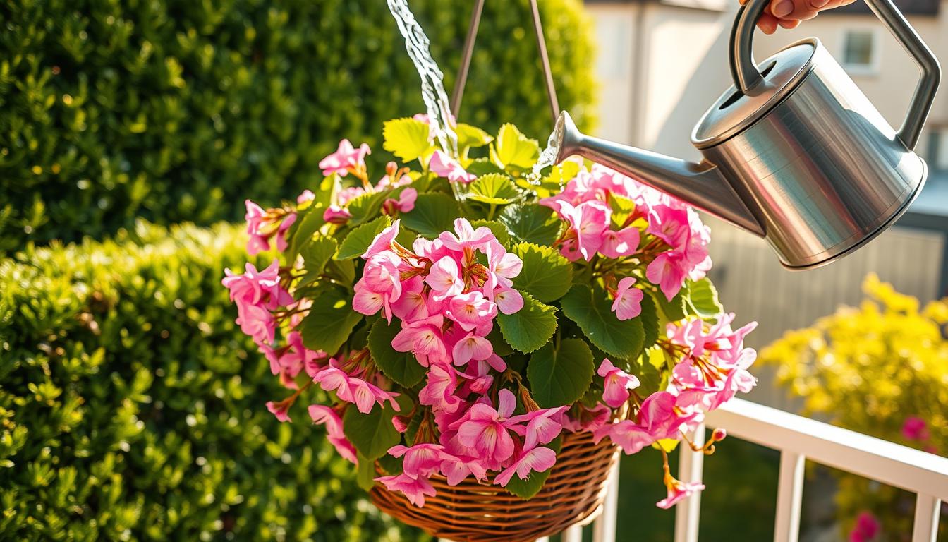 Jak podlewać pelargonie