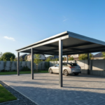 Jak carport samochodowy pomaga uporządkować przestrzeń wokół domu?